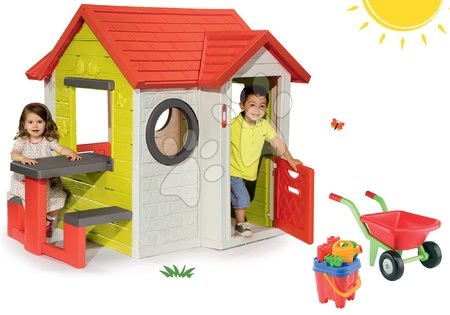 Domčeky s náradím - My Neo House DeLuxe Smoby Playhouse Set - 29