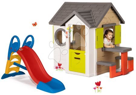 Komplet hišica My Neo House DeLuxe Smoby