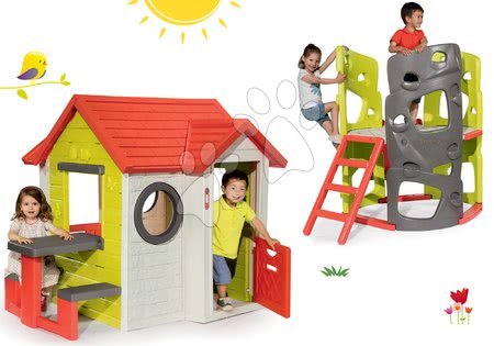 Căsuțe și cățărătoare - Set căsuţă My Neo House DeLuxe Smoby - 40