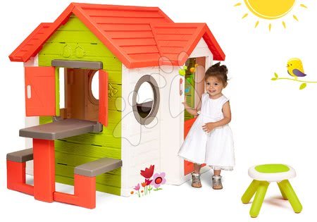 Hišice za otroke - Komplet hišica My Neo House DeLuxe Smoby - 45