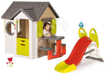 Komplet hišica My Neo House DeLuxe Smoby