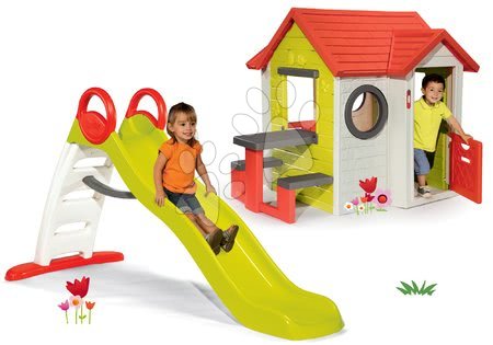 Cabanes avec toboggan - Maisonnette My Neo House DeLuxe Smoby - 42