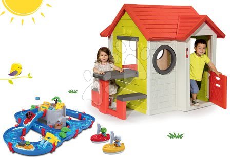 Hišice z vodno stezo - Komplet hišica My Neo House DeLuxe Smoby - 51
