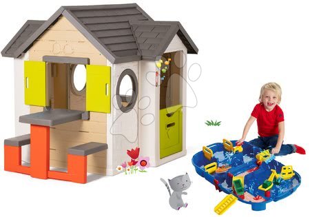 Domčeky s vodnou dráhou - Set domček My Neo House DeLuxe Smoby