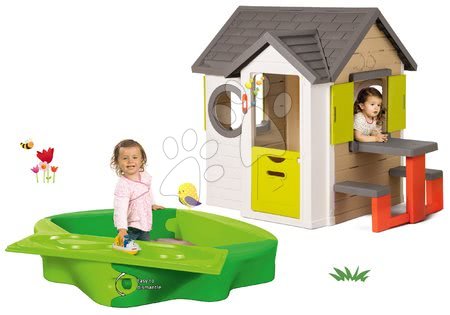 Kućice s pješčanikom - Set kućica My Neo House DeLuxe Smoby