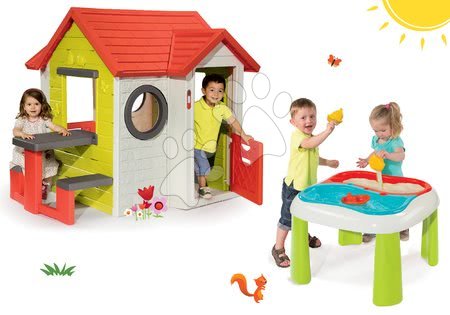 Domečky s pískovištěm - Set domeček My Neo House DeLuxe Smoby - 38