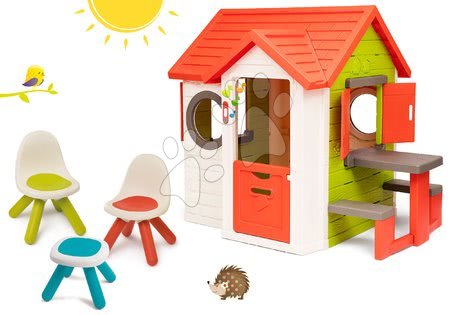 Kerti játszóházak bútorral  - Szett házikó My Neo House DeLuxe Smoby - 55
