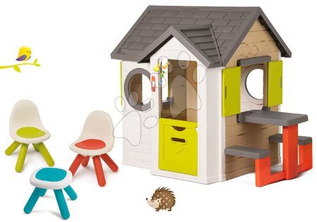 Kerti játszóházak bútorral  - Szett házikó My Neo House DeLuxe Smoby - 57