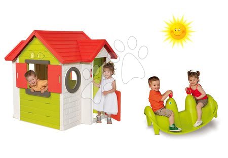 Domki z huśtawką - Zestaw domku My Neo House DeLuxe Smoby - 29