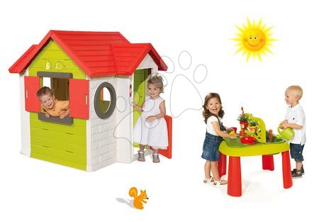 Hišice s peskovnikom - Komplet hišica My Neo House DeLuxe Smoby - 40