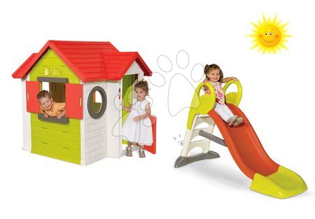 Domčeky so šmykľavkou - Set domček My Neo House DeLuxe Smoby - 33
