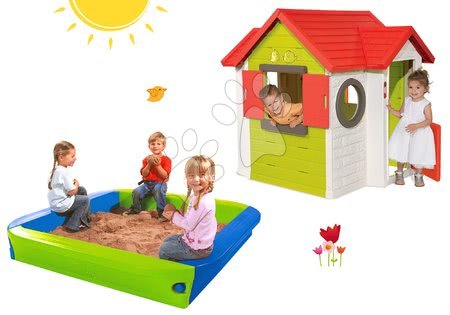 Domečky s pískovištěm - Set domeček My Neo House DeLuxe Smoby - 34