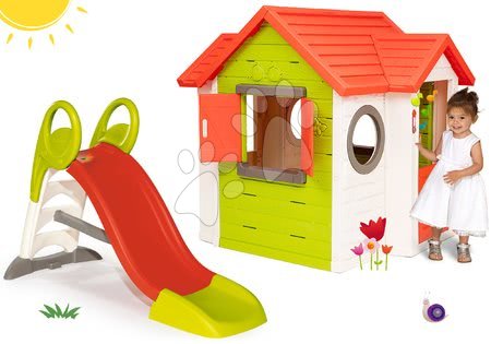 Domčeky so šmykľavkou - Set domček My Neo House DeLuxe Smoby - 31