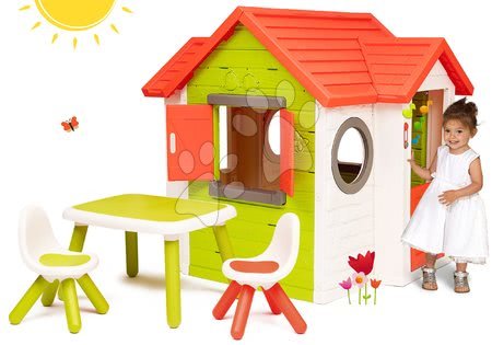 Kerti játszóházak bútorral  - Szett házikó My Neo House DeLuxe Smoby - 42