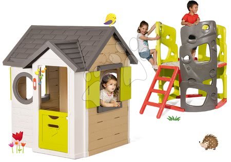 Kućice s penjalicom - Set kućica My Neo House DeLuxe Smoby