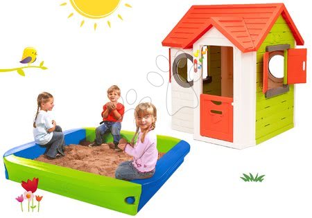 Domečky s pískovištěm - Set domeček My Neo House DeLuxe Smoby - 33