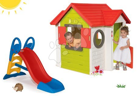 Hišice s toboganom - Komplet hišica My Neo House DeLuxe Smoby - 30