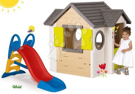 Komplet hišica My Neo House DeLuxe Smoby
