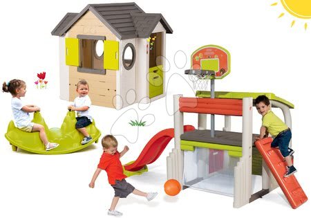 Igračke za djecu od 2 do 3 godine - Set kućica My Neo House DeLuxe Smoby