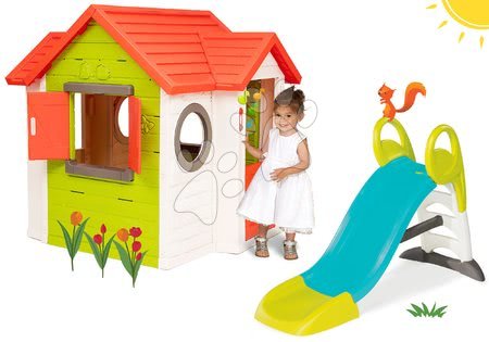 Hišice s toboganom - Komplet hišica My Neo House DeLuxe Smoby - 32