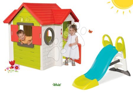 Hišice s toboganom - Komplet hišica My Neo House DeLuxe Smoby - 33