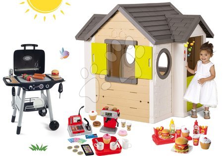 Komplet hišica My Neo House DeLuxe Smoby