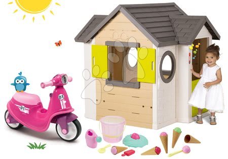 Kerti játszóház szettek  - Szett házikó My Neo House DeLuxe Smoby - 53