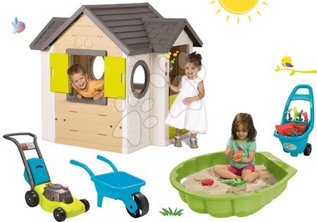 Komplet hišica My Neo House DeLuxe Smoby