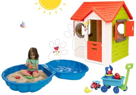 Hišice s peskovnikom - Komplet hišica My Neo House DeLuxe Smoby - 29