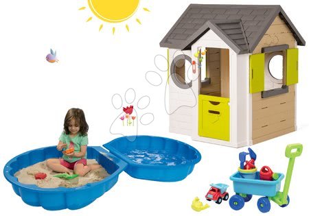 Hišice s peskovnikom - Komplet hišica My Neo House DeLuxe Smoby - 31