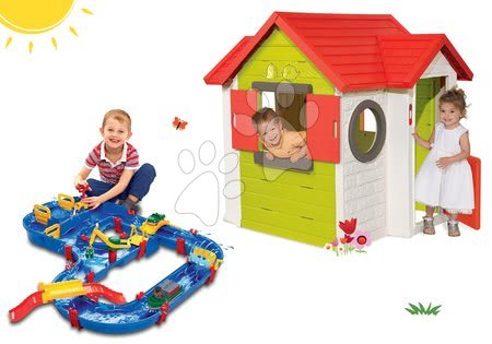 Hišice z vodno stezo - Komplet hišica My Neo House DeLuxe Smoby - 40