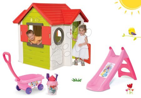 Kerti játszóházak csúszdával - Szett házikó My Neo House DeLuxe Smoby - 32