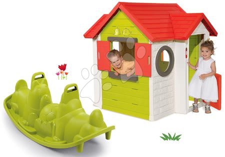 Domki z huśtawką - Zestaw domku My Neo House DeLuxe Smoby - 31