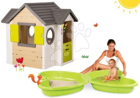 Komplet hišica My Neo House DeLuxe Smoby