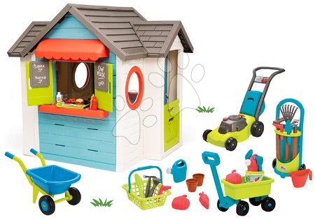 Căsuțe cu unelte - Set căsuță cu restaurant de grădină Chef House DeLuxe Smoby - 47