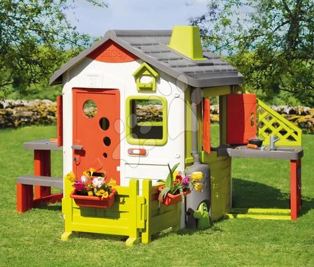 Toys for children from 2 to 3 years - Neo Jura Lodge DeLuxe Smoby Play House