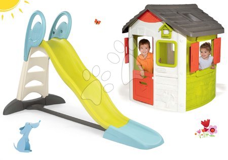 Hračky pre deti od 2 do 3 rokov - Set domček Neo Jura Lodge Smoby