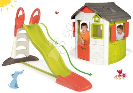 Domečky se skluzavkou - Set domeček Neo Jura Lodge Smoby - 44
