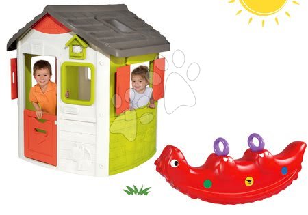 Case per bambini con altalena - Set casetta Jura Lodge Smoby