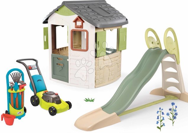  | Strana 4 - Set domeček a skluzavka 2,3 m Toboggan XL Life Jura Lodge Smoby