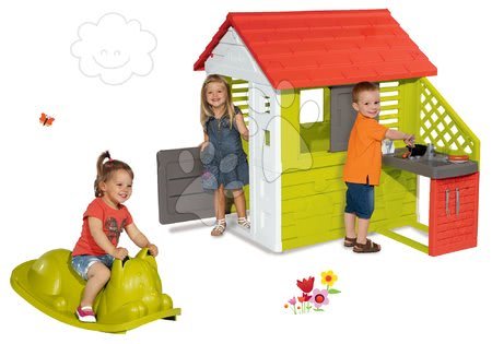 Jucării pentru fetițe - Set căsuţă Pretty Nature Smoby