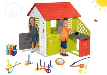 Hračky pro kluky - Set domeček Pretty Nature Smoby