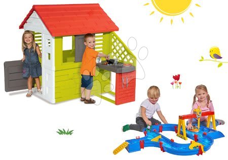 Casitas con pista de agua - Set domček Pretty Nature Smoby - 19