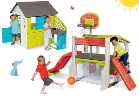 Igračke za djecu od 2 do 3 godine - Set kućica Pretty Blue Smoby