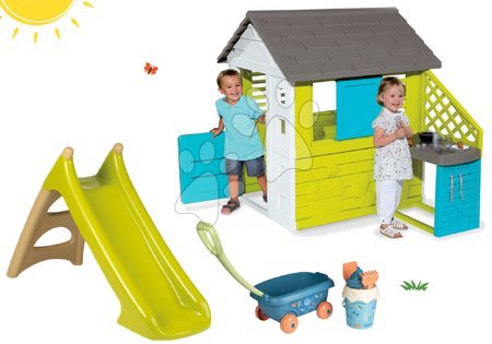 Hračky pro děvčata - Set domeček Pretty Blue Smoby