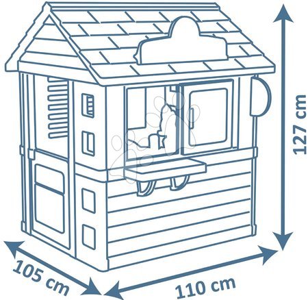 Domki dla dzieci - Domek ze sklepem Sweety Corner Playhouse Smoby - 16