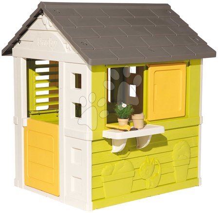 Kleine Spielhäuser für Kinder - Spielhaus Pretty Sunny Flowers House Smoby - 3
