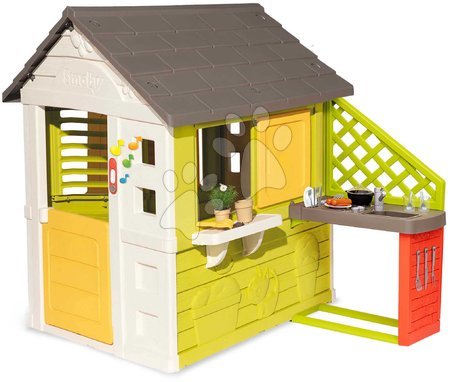 Smoby - Hišica Pretty Sunny Flowers House Smoby