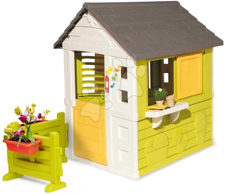 Smoby - Hišica Pretty Sunny Flowers House Smoby