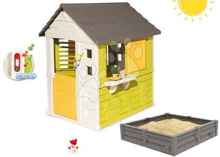 Smoby - Hišica Pretty Sunny Flowers House Smoby